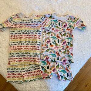 Hanna Andersson pajamas lot size 6-7